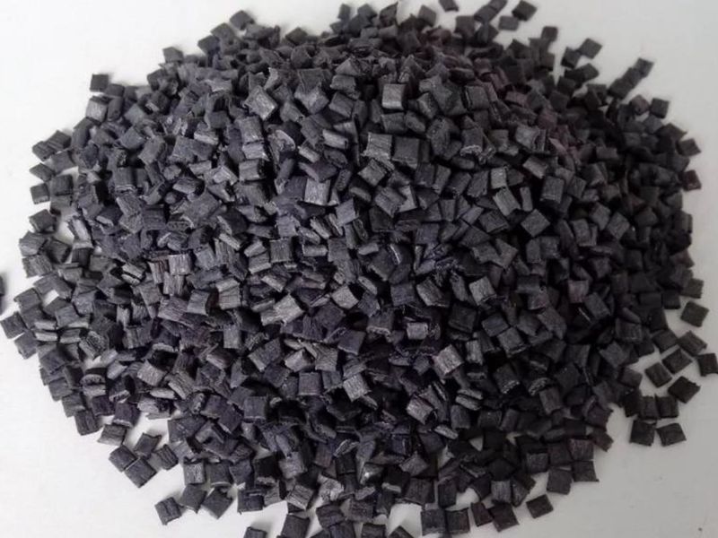 碳纖維增強尼龍PA66和純PA66的剪切應力隨剪切速率的提高而增大